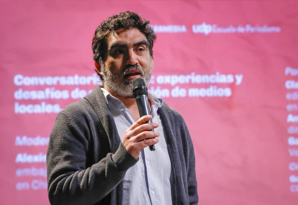 Fernando Morales, director de la Escuela de Periodismo de la Universidad Diego Portales / Foto: Escuela Periodismo UDP