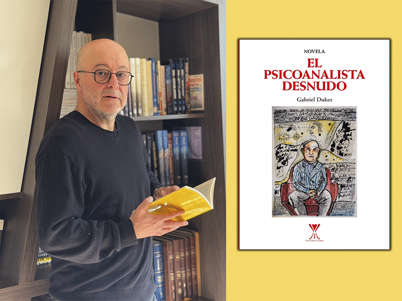 Entrevista a Gabriel Dukes por su novela El psicoanalista desnudo