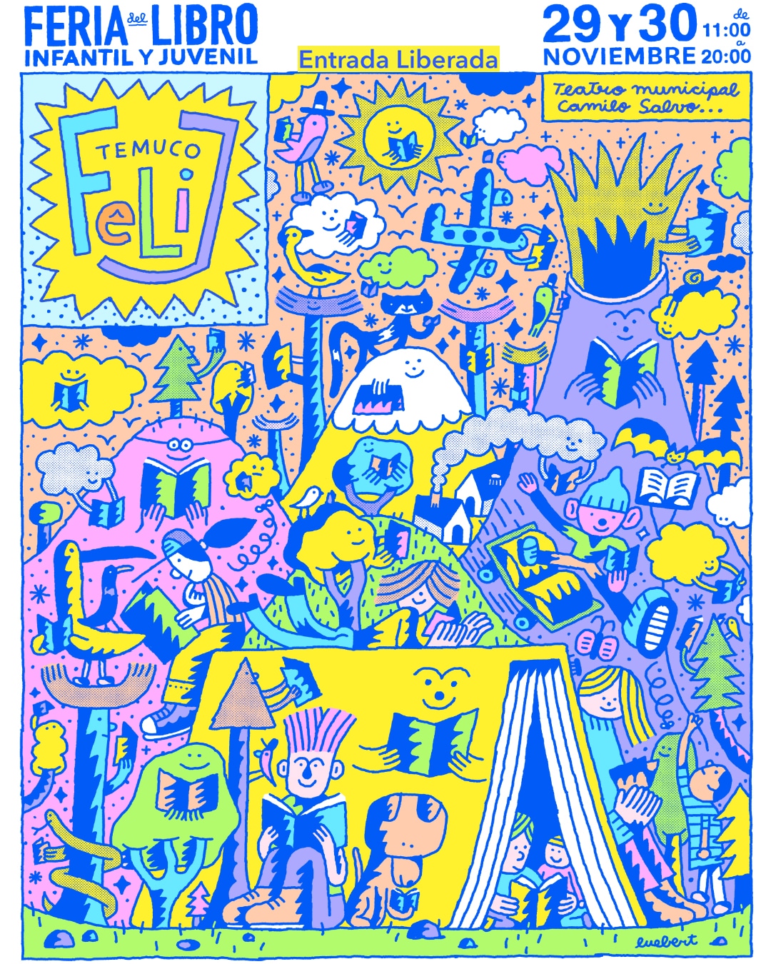 II Feria del Libro Infantil y Juvenil de Temuco se realizará el 29 y 30 de noviembre
