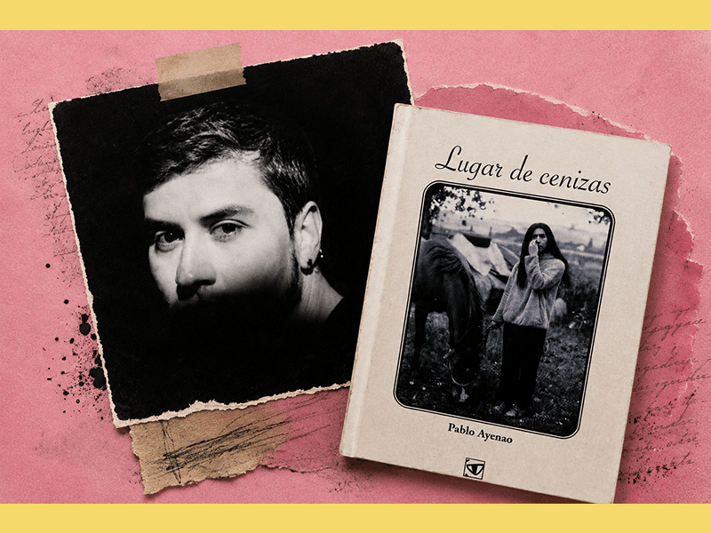 Escritor Pablo Ayenao regresa a la novela breve con «Lugar de Cenizas»